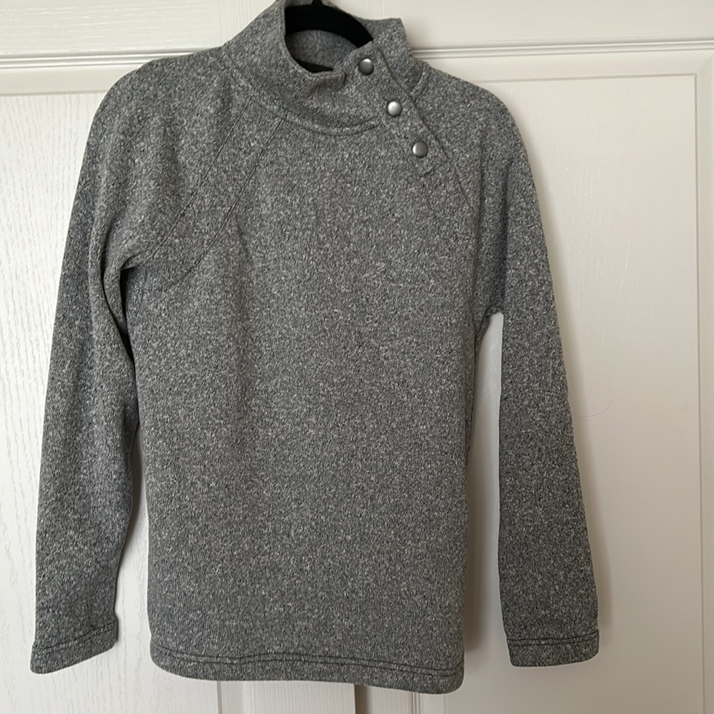 Eddie Bauer heather gray sweatshirt